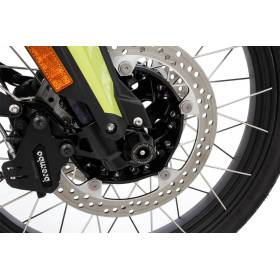 Wunderlich Protections pour l'essieu DOUBLESHOCK F 900 GS noir devant