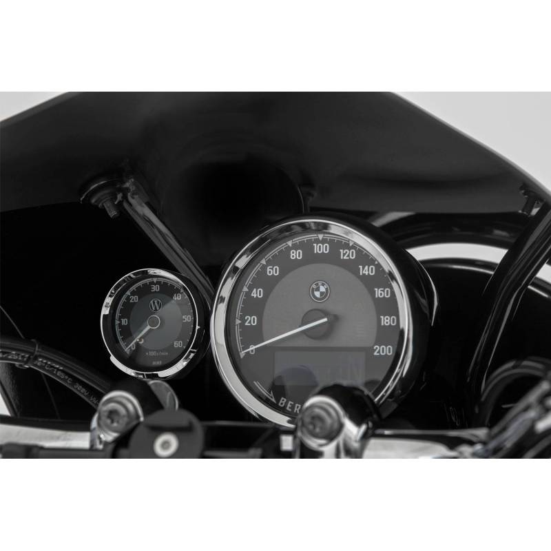 Compte-tours Wunderlich Noir-Chromé - BMW R18 / Classic