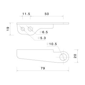 SUPPORT DE RÉSERVOIR RIZOMA CT462B