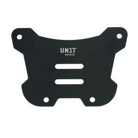 Plaque en aluminium pour porte-bagages Unit Garage - U108