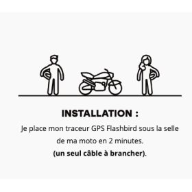 Traceur Moto GPS Flashbird - PEGASE