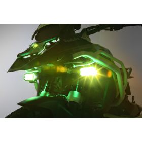 Protection de feu LED auxiliaire Wunderlich Ultima Neon Set - 28369-104