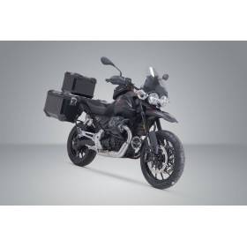 Kit Aventure TRAX ADV Noir. Moto Guzzi V85 Strada (24-).