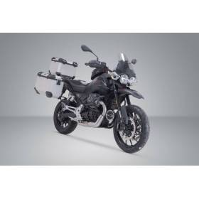 Kit Aventure TRAX ADV Argent. Moto Guzzi V85 Strada (24-).