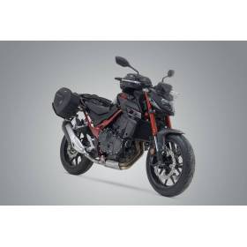 Set de sacoches latérales PRO BLAZE H Noir. Honda CB750 Hornet (22-).