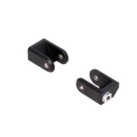 Kit de montage pour repose-pieds ION Noir. XRV650/750 (87-03) XL600V (87-99) CRF1000
