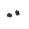 Kit de montage pour repose-pieds ION Noir. BMW R 1200 GS