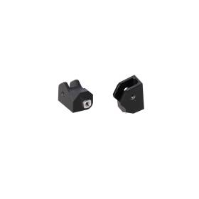 Kit de montage pour repose-pieds ION Noir. BMW R1100GS (93-99) / R1200GS (04-12).