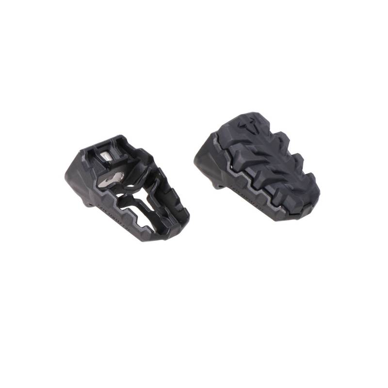 Kit de repose-pieds EVO Noir. BMW R1100GS R1150GS/Adv. R1200GS (93-12).