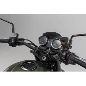 Support GPS pour cockpit Noir. Kawasaki Z900RS/ Cafe / SE (17-).