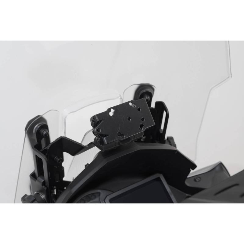 Support GPS pour cockpit Noir. Kawasaki Versys 1000 (18-) / 1100 (24-).