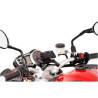 Support GPS pour guidon Noir. Triumph Speed Triple 1050 (10-).