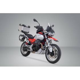 Système topcase TRAX ADV Gris. Moto Guzzi V85 TT (24-).