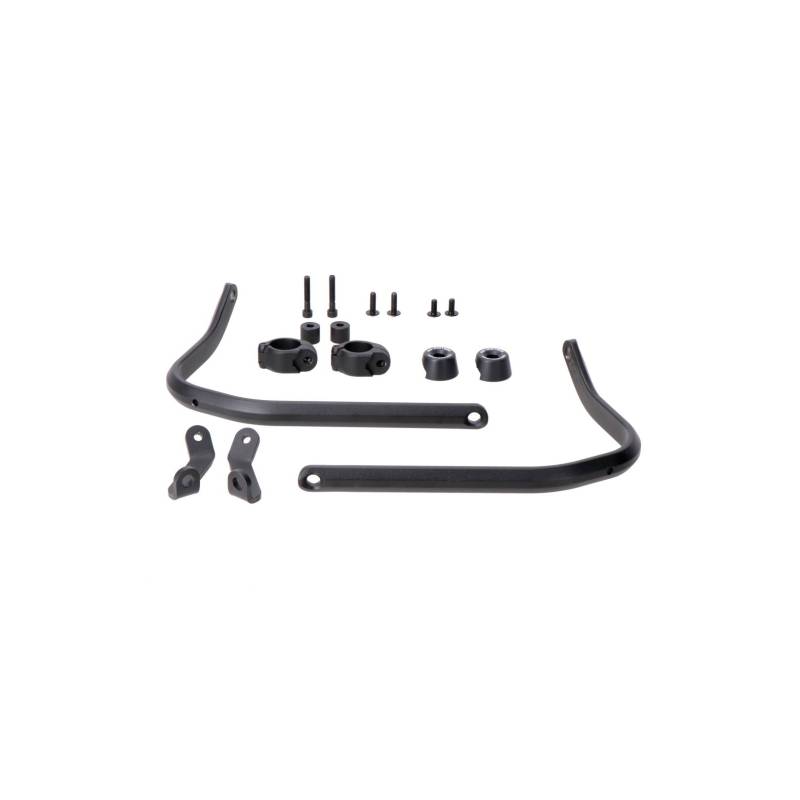 Kit de montage des protège-mains Noir. Honda XL750 Transalp (22-).