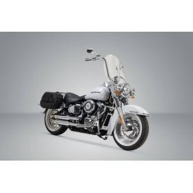 Support latéral SLH gauche LH1 Harley-Davidson Softail Deluxe (17-). Pour LH1.