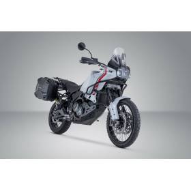 Système de valises rigides DUSC modèle US Noir. 41/33 L. Ducati DesertX (22-) / Rally (23-).