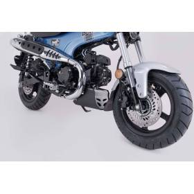 Sabot moteur Noir/Gris. Honda Dax 125 (22-).
