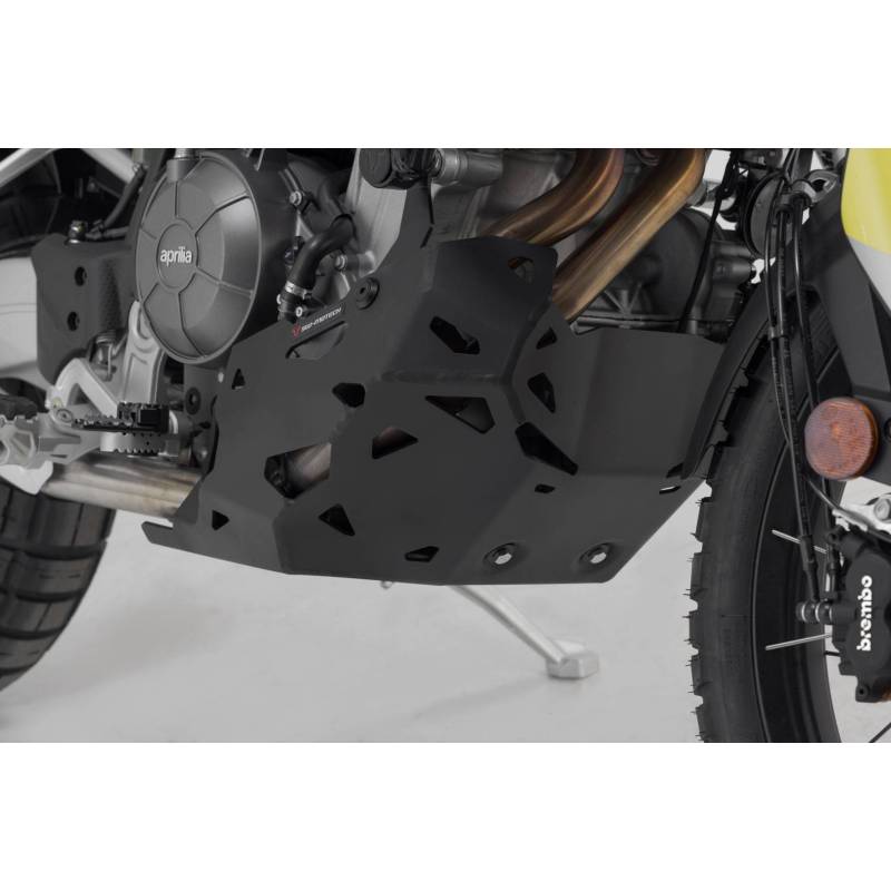 Sabot moteur Noir. Aprilia Tuareg 660 (21-).