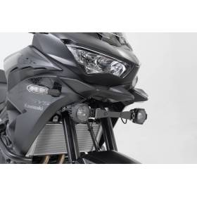 EVO Kit de feux anti-brouillard Noir. Kawasaki Versys 650 (21-).