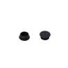 Bouchons de cadre de rechange pour crashbar Noir. Par paire.