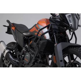 Crashbar supérieur pour crashbar d’origine KTM Noir. KTM 390 Adv (19-).
