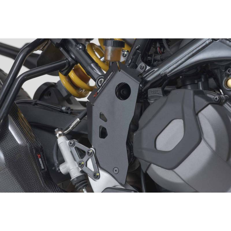 Protège-talon Noir. Ducati DesertX (22-) / Rally (23-).