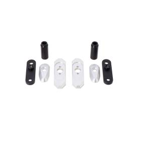 Support patins de protection Noir. KTM 990 Duke (23-).