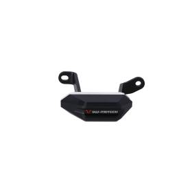 Kit de fixation pour patin de cadre Noir. Kawasaki Ninja 1000SX (19-24).