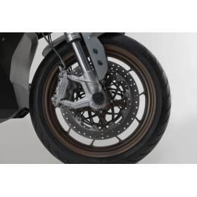 Roulettes de protection de fourche Noir. Zero SR/F (19-).
