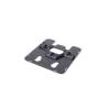 Platine d'adaptation droite pour SysBag WP M Noir.