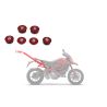 Kit caches cadre Ducati Hypermotard 950 - CNC RACING