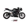 Silencieux MIVV Delta Race inox noir – Triumph Street Triple 660 S / 765 R / RS (2017-2022)