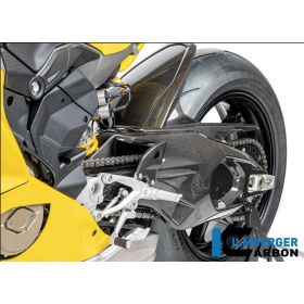 Couvre-bras oscillant gauche carbone brillant Panigale V4 2025 Ilmberger Carbon