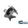 Couvre-bras oscillant gauche carbone mat Panigale V4 2025 Ilmberger Carbon