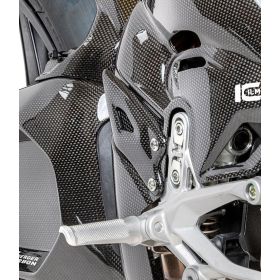 Protection de talon droit carbone brillant Panigale V4 2025 Ilmberger Carbon