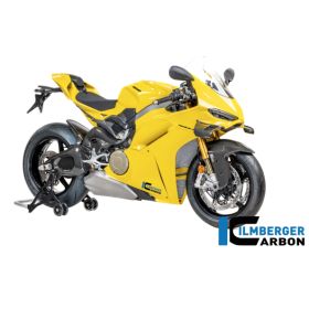 Protection de talon droit carbone brillant Panigale V4 2025 Ilmberger Carbon