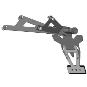 Support de plaque Honda CB1000 HORNET 2025 - Access Design - SPH041