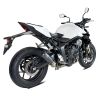 Silencieux Euro5+ moto Honda CB1000 Hornet - IXRACE MK2 BLACK AH6205SB