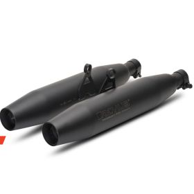 Silencieux homologué Triumph Bonneville T120 Euro5 - Remus Inox Noir