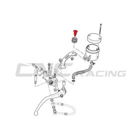 Vis bocal embrayage CNC Racing KV328