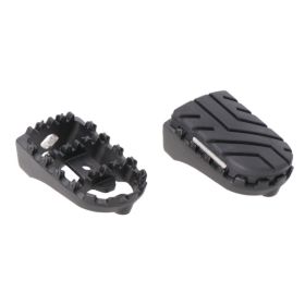 Kit de repose-pieds ION Noir. Ducati Multistrada V4 / V2, DesertX. SW MOTECH