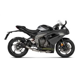 Ligne complète echappement Akrapovic Titane Triumph 660 - S-T6R2-CQTBL