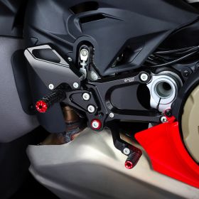 COMMANDES RECULÉES BONAMICI UNICA DUCATI PANIGALE V4 / V4S 2025 - D001