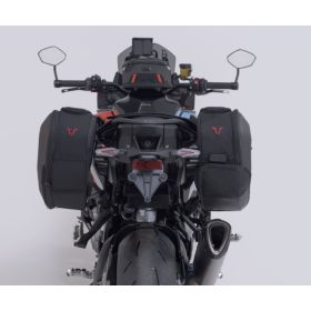 Set de sacoches latérales PRO BLAZE H Noir. BMW M 1000 XR (23-) SW MOTECH - BC.HTA.07.740.36300
