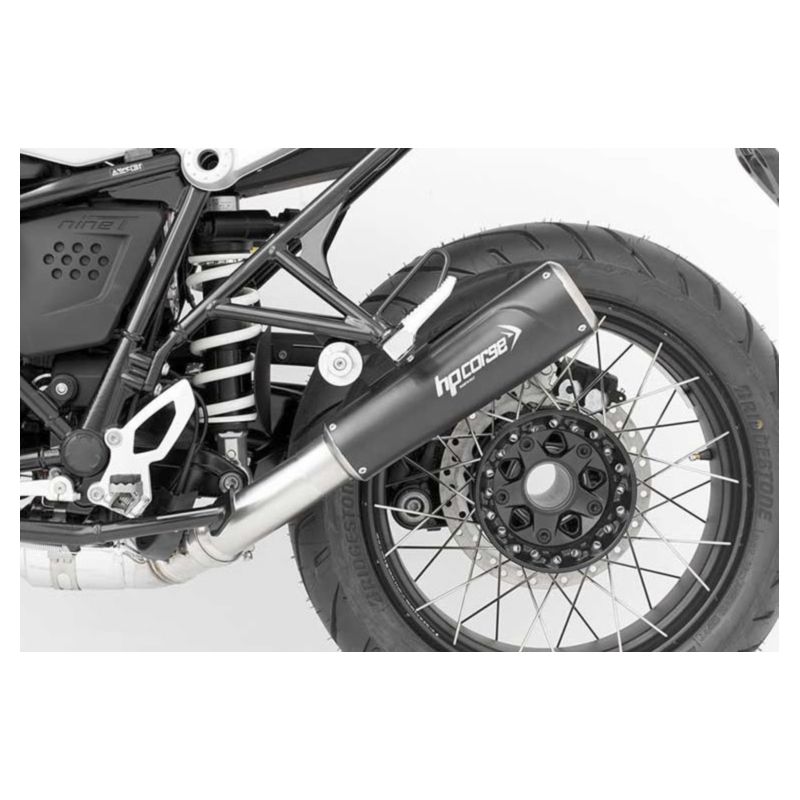 Silencieux homologué BMW R NINE T 2021+ / HP CORSE HYDROFORM RS 300 BLACK