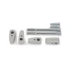 Rehausse de guidon BMW Nine T - Wunderlich Argent 40mm