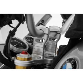 Rehausse de guidon BMW Nine T - Wunderlich Argent 40mm