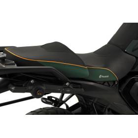 Selle passager chauffante BMW R1300GS - Wunderlich AKTIVKOMFORT Plug & Play Vert/doré