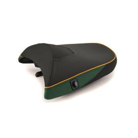 Selle passager chauffante BMW R1300GS - Wunderlich AKTIVKOMFORT Plug & Play Vert/doré