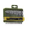 Kit de clés plates et à fourches SlimLine 15 pièces - PROXXON